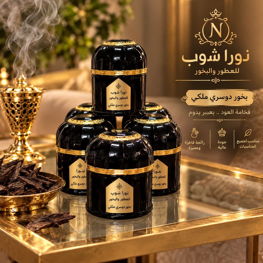 البخور الدوسريا الملكي درجه اولى