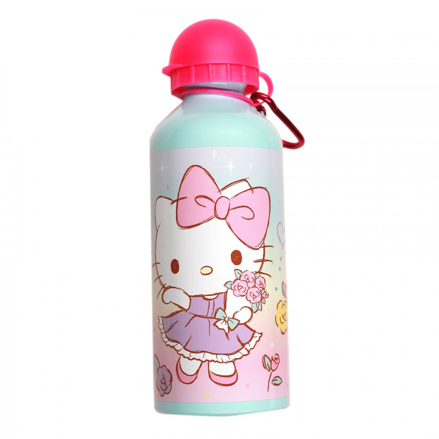 هيلوكيتي- زمزمية الومنيوم 600 مل - Hello Kitty Aluminium Water Bottle 600 ml