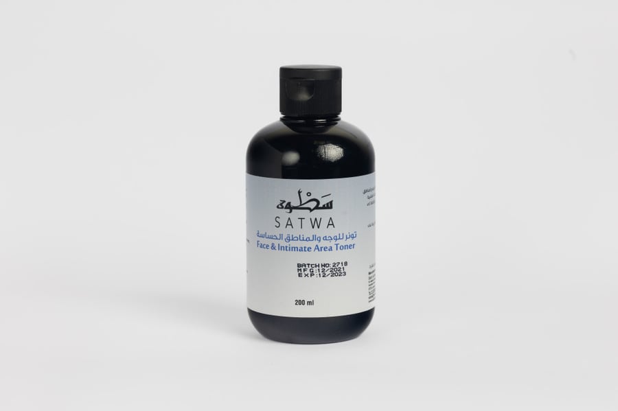 Toner for the face and sensitive areas - 200 ml