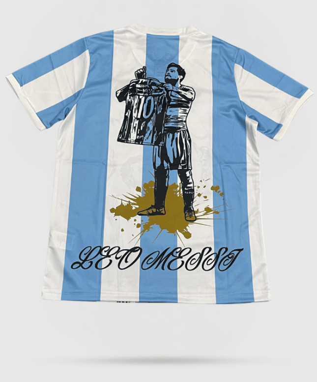 Messi special shirt Argentina national team