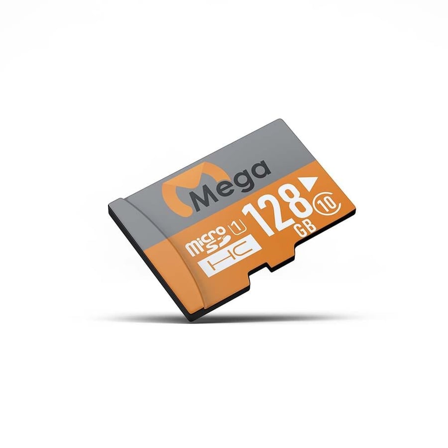 كرت ذاكرة ميجا 128 جيجا (Micro SD) عالي السرعة مع محول