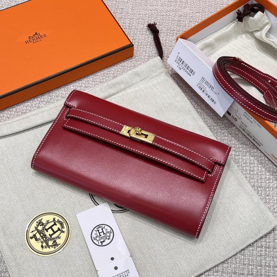 Kelly togo 19cm Box leather