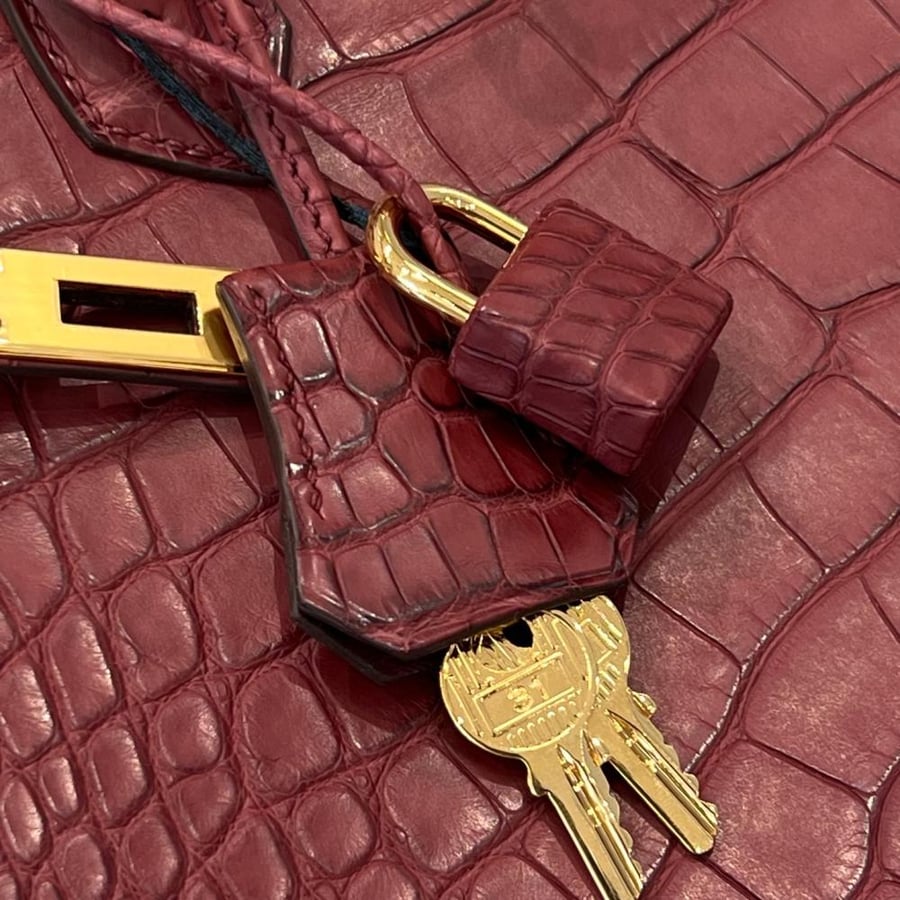 Birkin 25cm crocodile