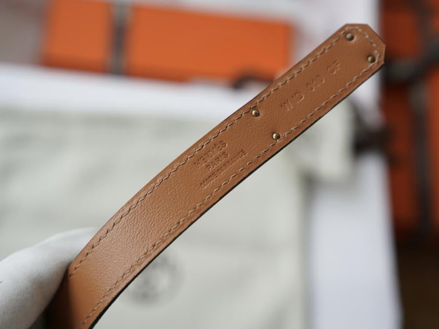 Kelly leather belt