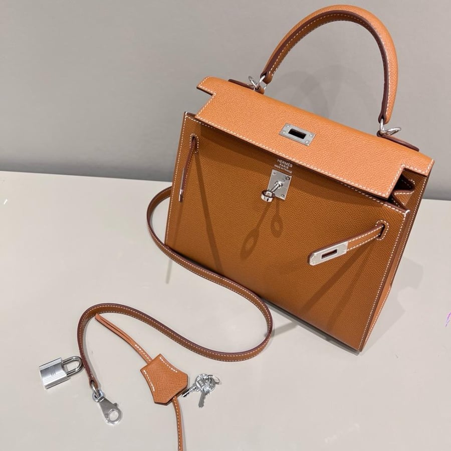 Kelly 25cm Epsom