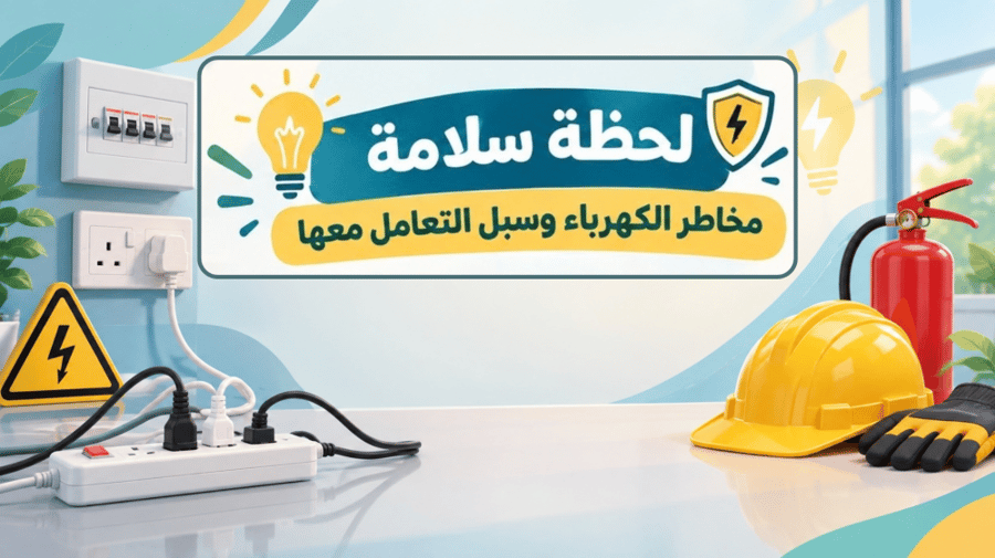 فيديو لحظة سلامة مخاطر الكهرباء و سبل التعامل معها