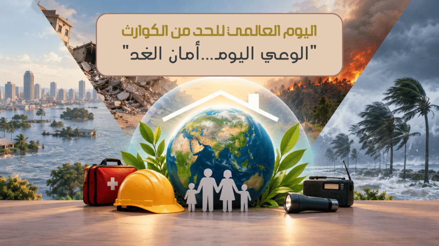 فيديو توعوي بمناسبة اليوم العالمي للحد من الكوارث