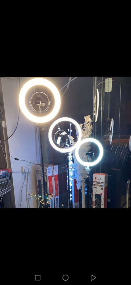 The famous ring light, mobile phone photography aid, 26 cm size