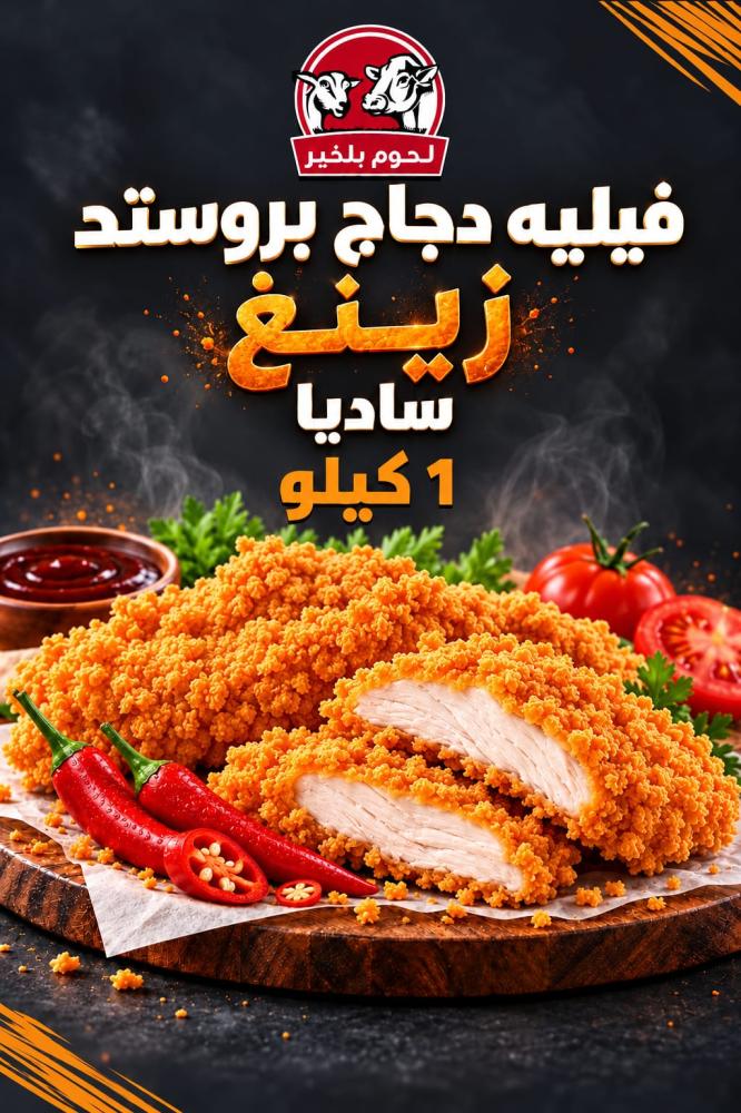 فيليه دجاج بروستد زينغ ساديا - 1 كيلو
