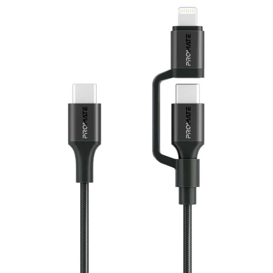 بروميت كابل بقوة 100 واط - USB-C إلى USB-C فائق المتانة بطول 120 سم