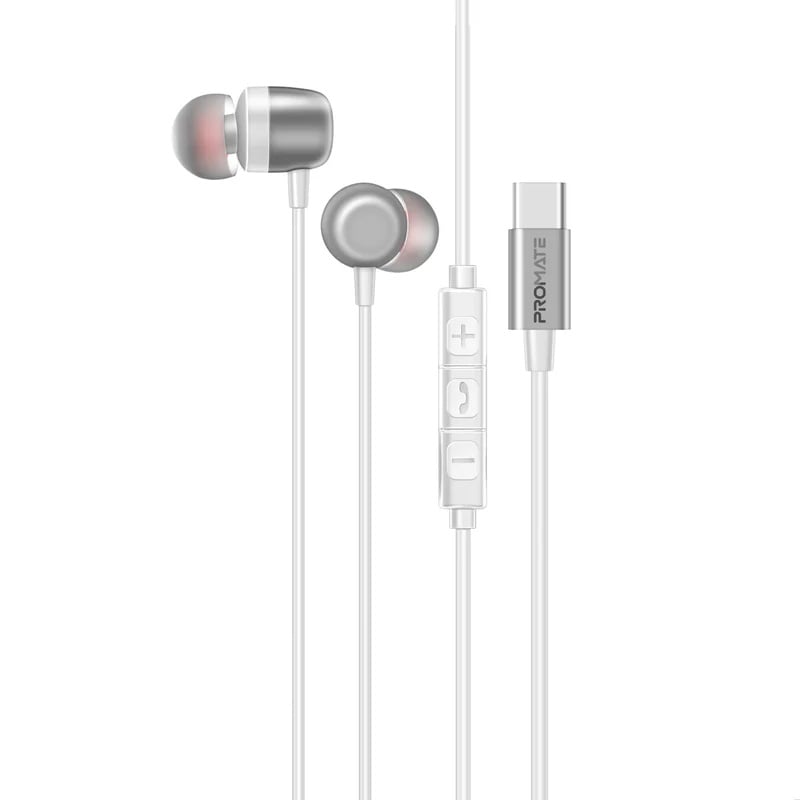 بروميت سماعات سلكية لاجهزة الاندرويد بموصل USB-C متعددة الالوان - Silken-ENC