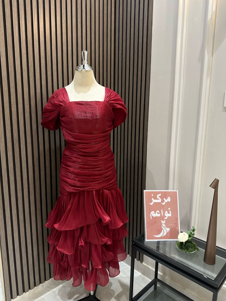 فستان ناعم طبقات