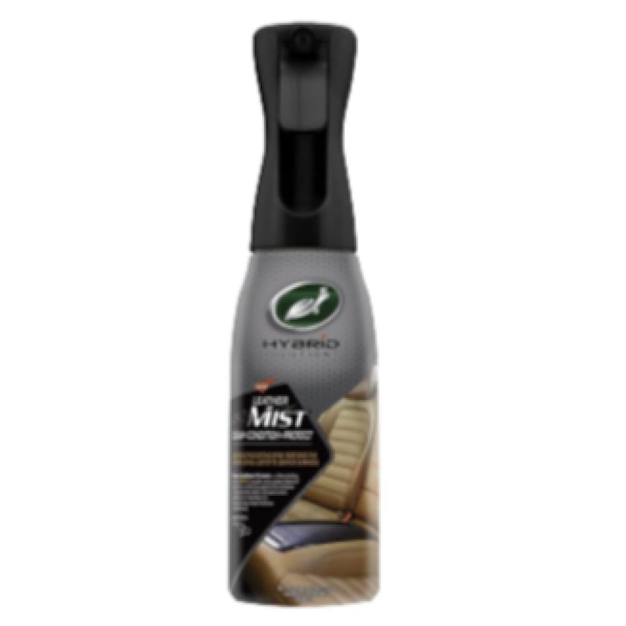 Hybrid cleaner and protection for leather