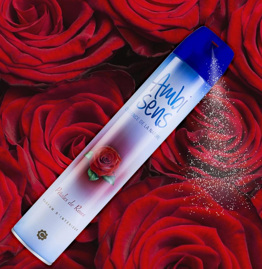 بخاخ معطر جو ب رائحة الورد