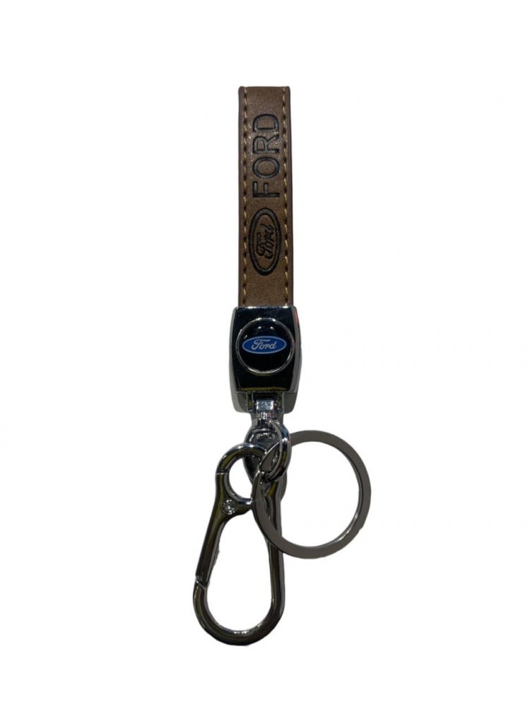 Brown keychain (FORD)
