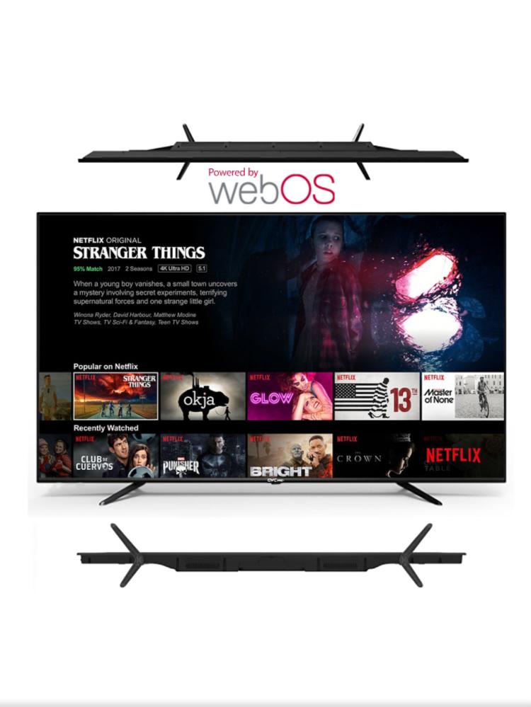 شاشة جي في سي برو 43 بوصة سمارت Full HD بنظام WebOS مع رسيفر داخلي – 43GW6100
