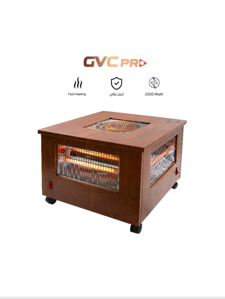 دفاية ديكور جي في سي برو 2000 واط – موديل GVCHT-3445