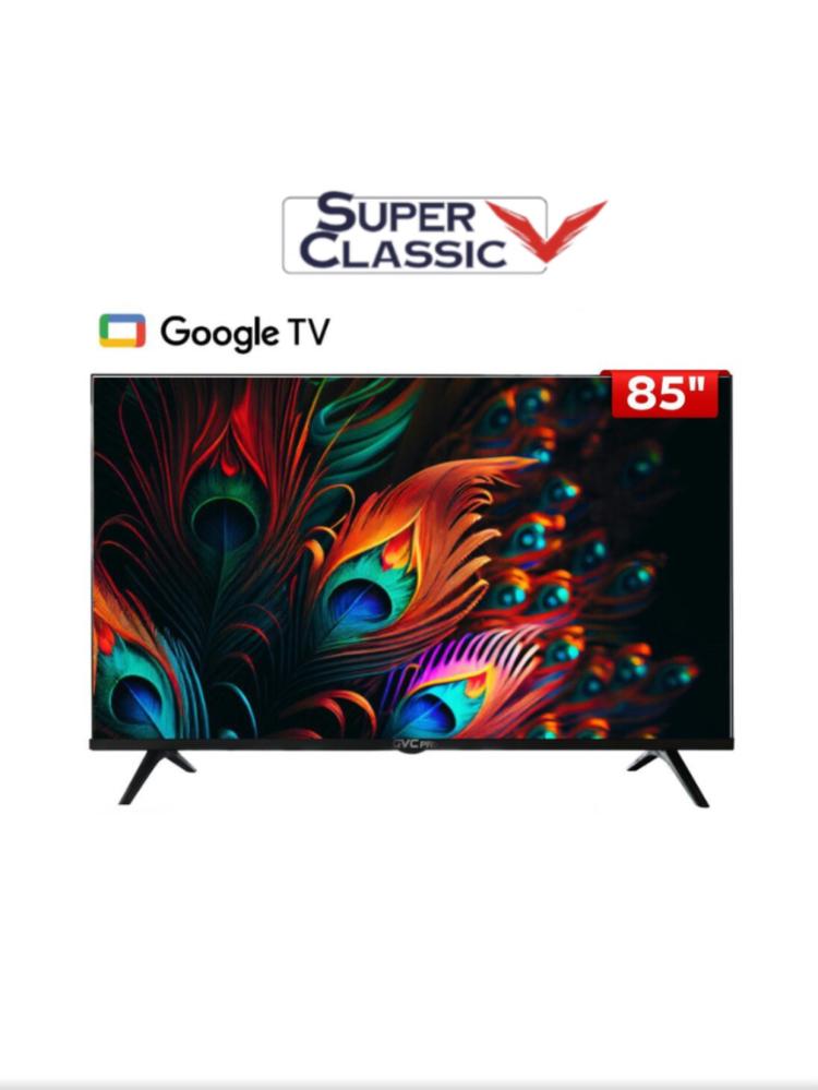 شاشة سوبر كلاسيك 85 بوصة 4K UHD سمارت Google TV موديل SPCTV-85GO