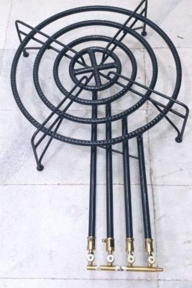 Round stove (Kuwaiti) suitable for camps, lounges, and large kitchens in different sizes