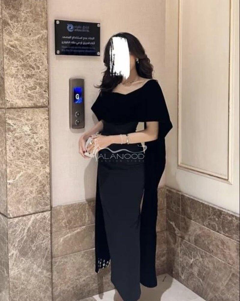 فساتين مخمل فساتين شتوي العنود