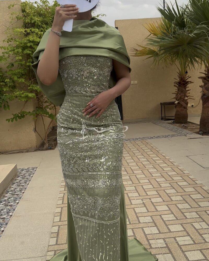 فستان سهرة شك فخم