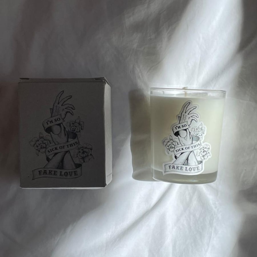 Fake Love Limited Edition candle