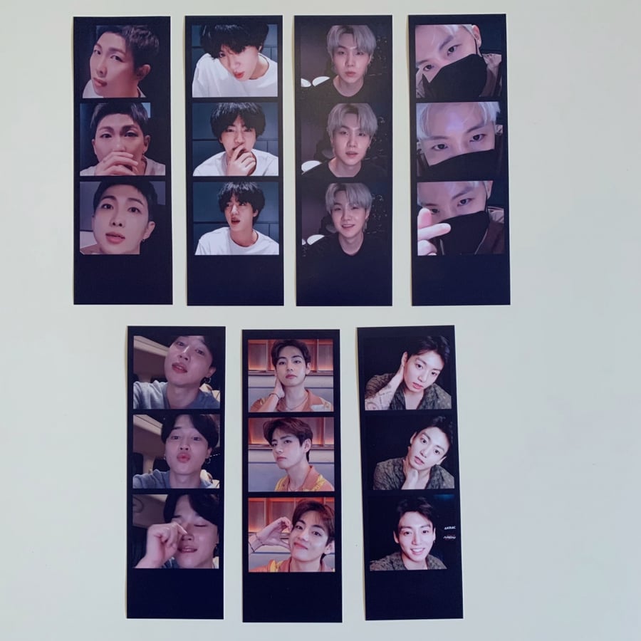 BTS V live 2021 set