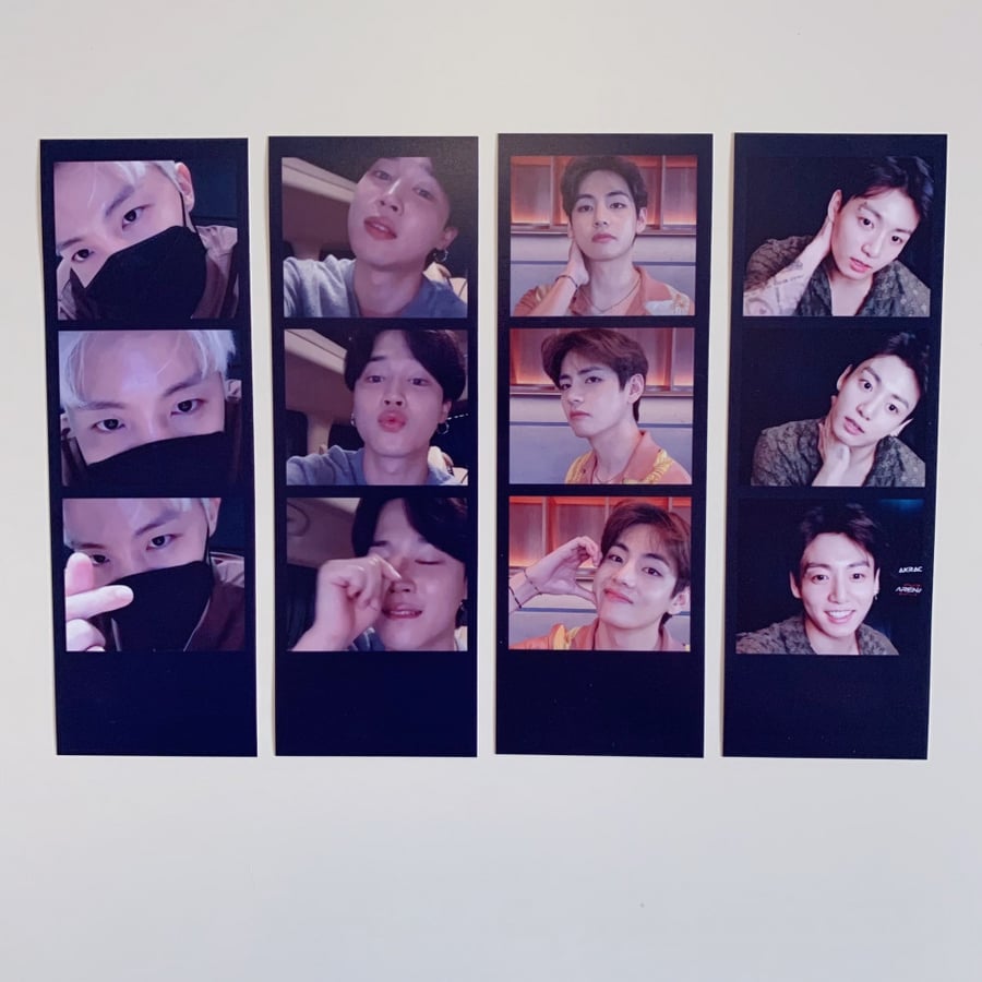 BTS V live 2021 set