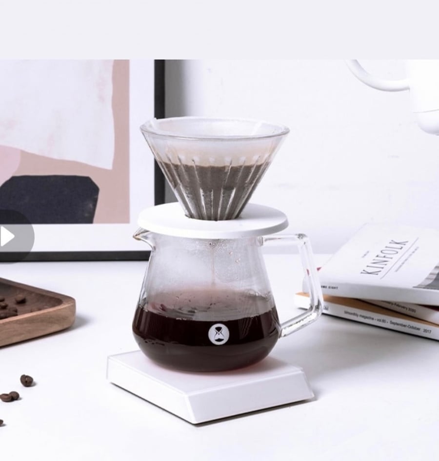 ميزان تايمور نانو ابيض للاسبريسو | Timemore Mirror NANO Espresso