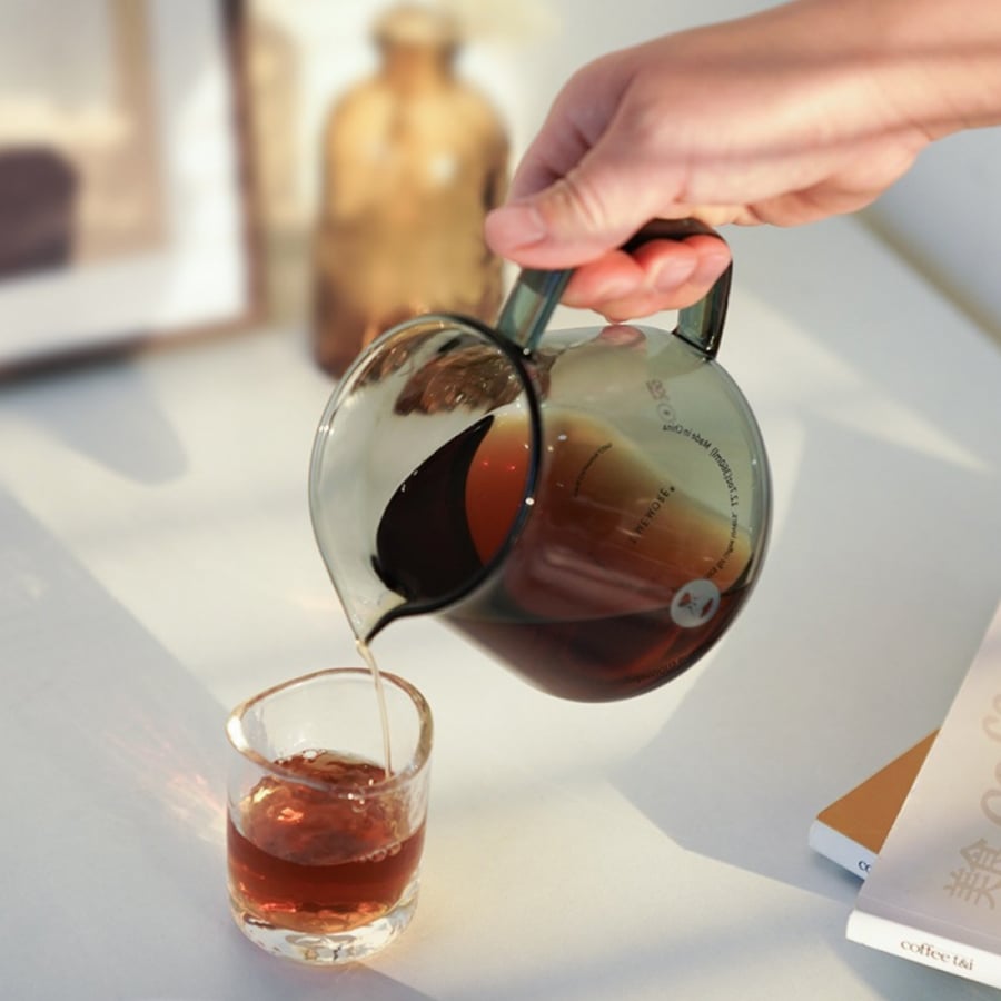 Timemore Coffee Server -360ml | سيرفر اللون الأسود الشفاف  Timemore