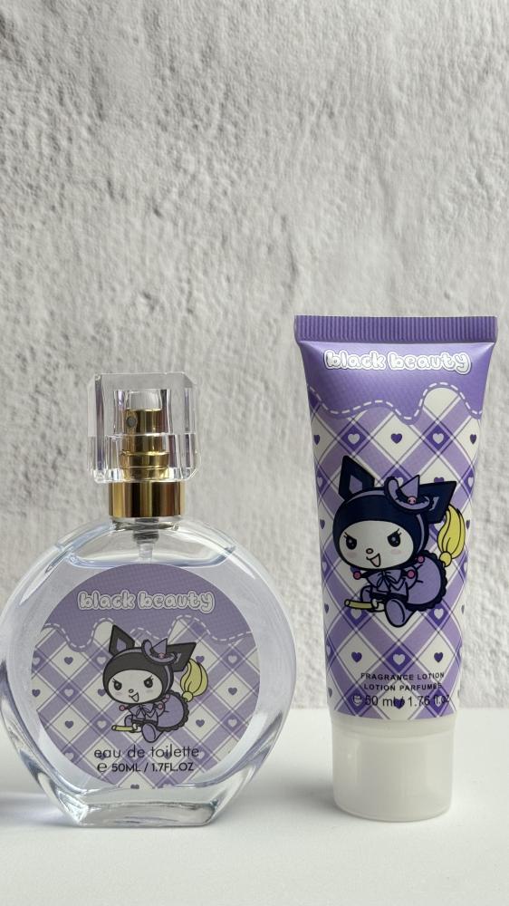 Children's character perfume set, chrome, consisting of perfume and lotion