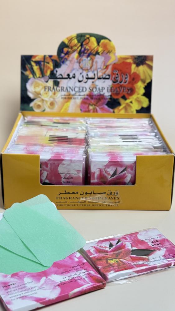 ورق صابون معطر