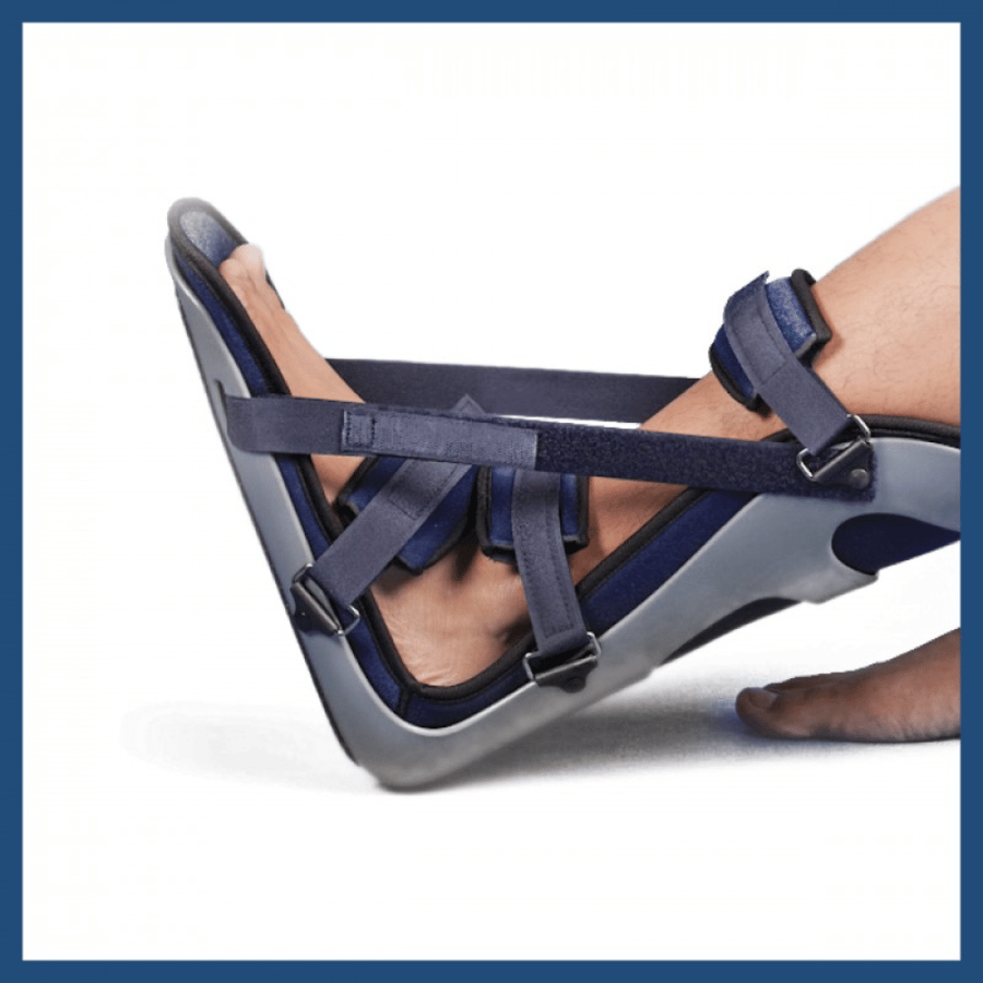 جبيرة ليلية مع أحزمة شد خلفي Medex Night Splint A21