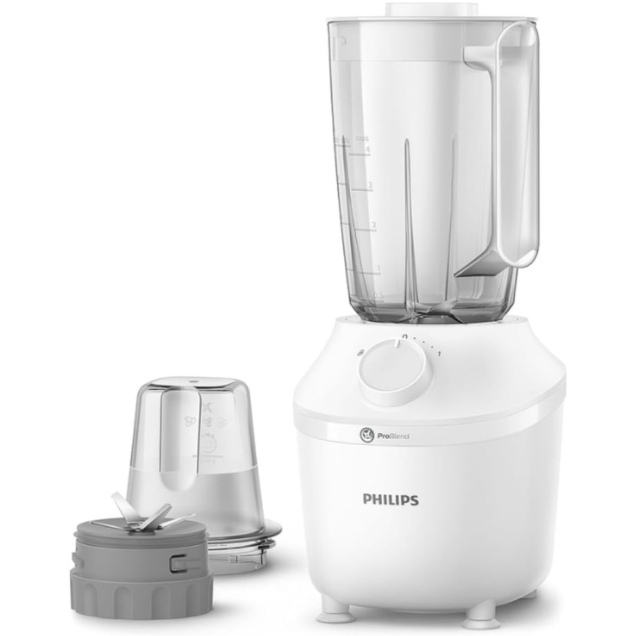 خلاط Philips 1 لتر – 450 واط مع مطحنة لأداء قوي ومتعدد الاستخدامات