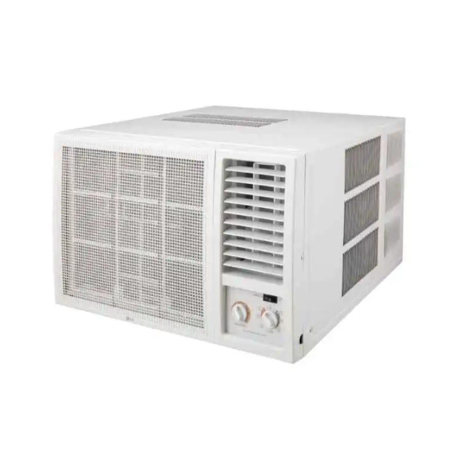 مكيف ال جي شباك بارد 18000 وحدة كمبروسور استوائي ريش ذهبية أبيض — W181EC.SN3