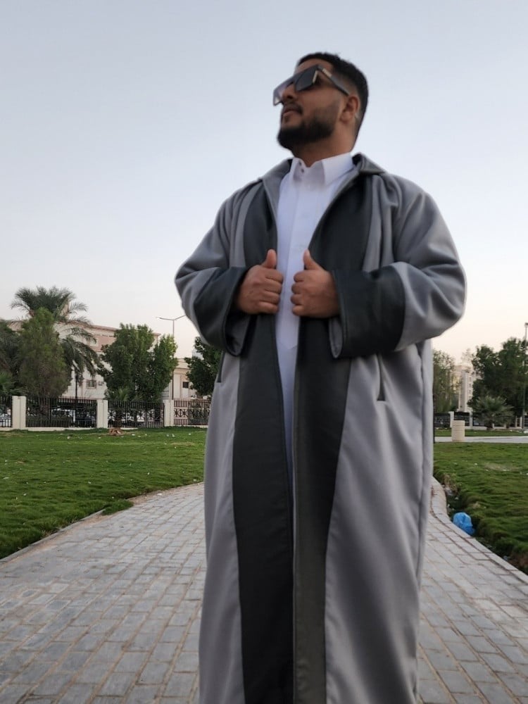فروه رجالي أنيقة تنلبس جهتين