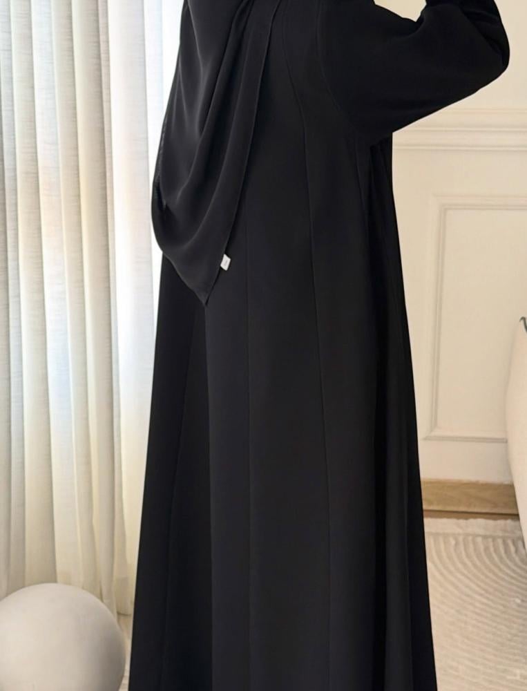 عبايه صيفية أنيقة نص كلوش