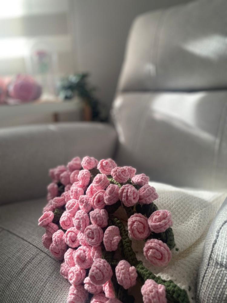 Rose Bouquet Blanket