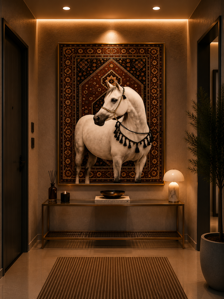 لوحة مصنوعة بفن