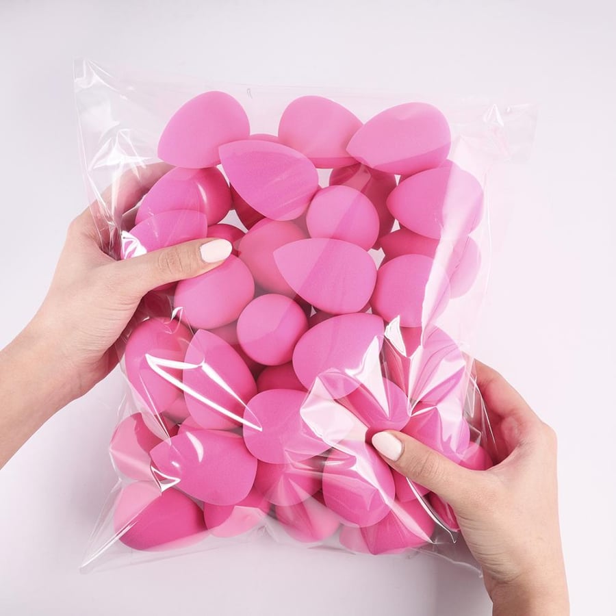 ليف بيوتي بلندر اسفنجة مكياج مضادة للبكتيريا | 50PC