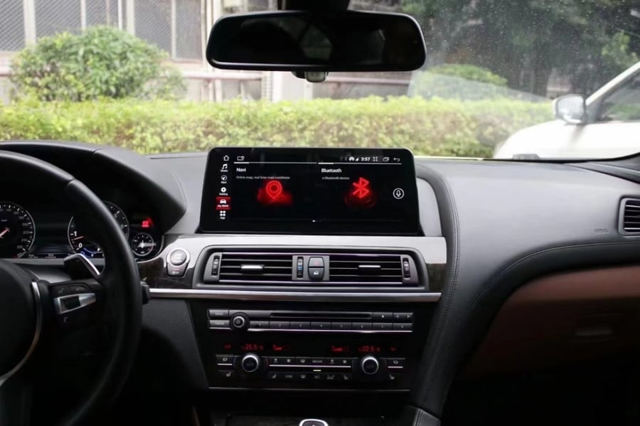 شاشة BMW الفئة السادسة من موديل 2012-2016