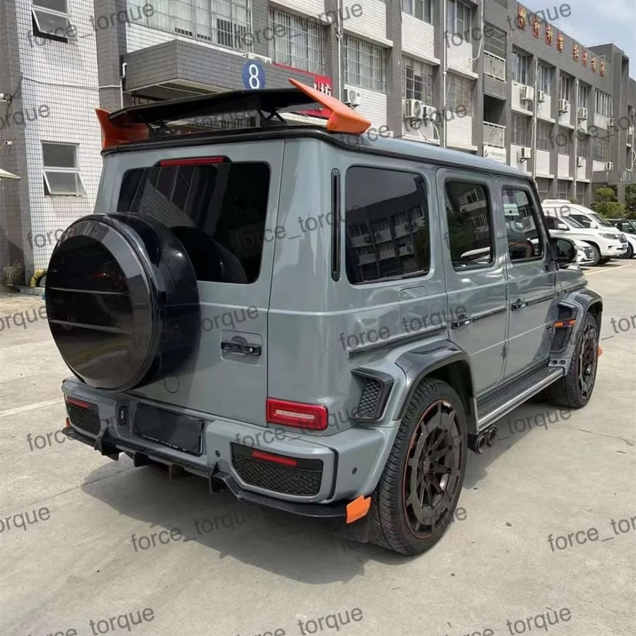 كت تحويل خارجي و داخلي مرسيدس G-class 13-17 الى 2023 G900 Brabus