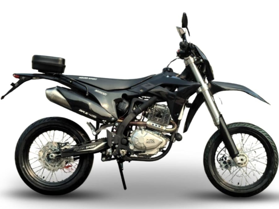 دراجة نارية صحراوي DR باور سبورت SM300 - لون اسود