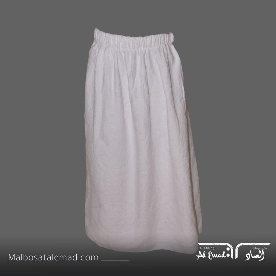 إحرام قطن 100٪ بمطاط فخم ومريح "1100g"