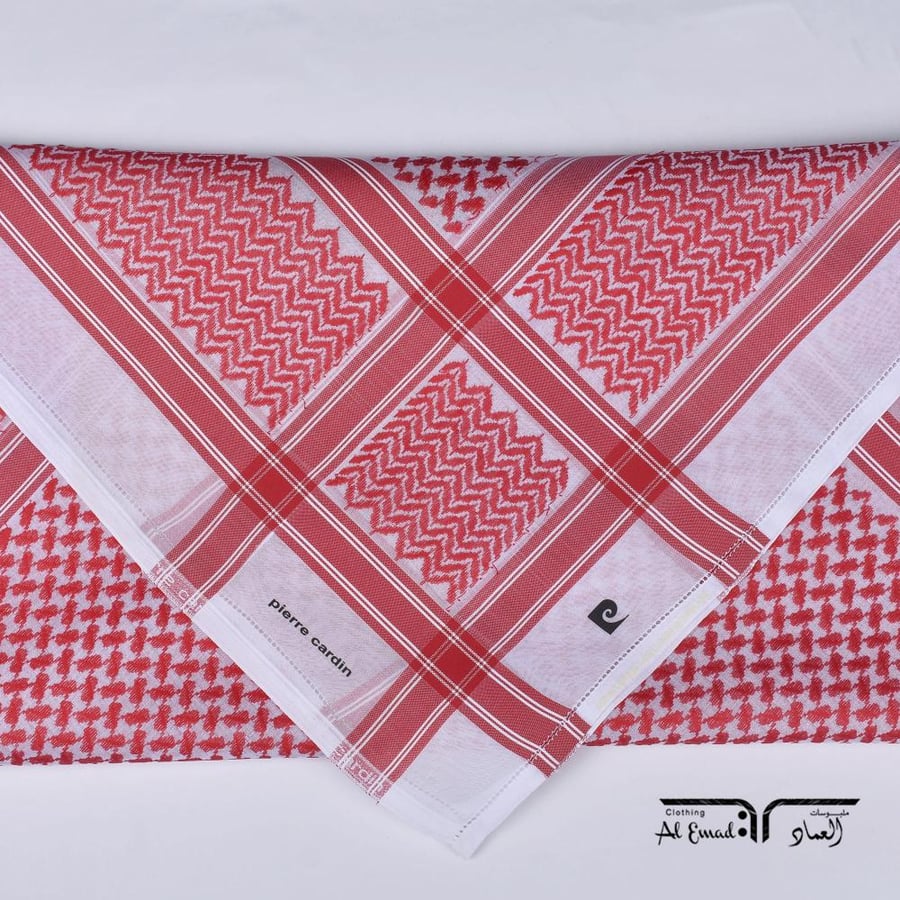 شماغ بيركردان الأحمر 100%
