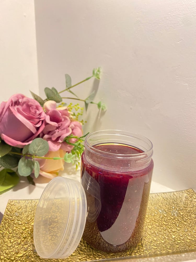 Large size zipper scrub 400 ml
