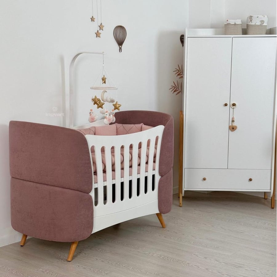 Children's velvet bed