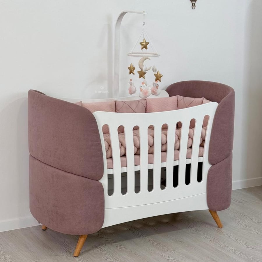 Children's velvet bed