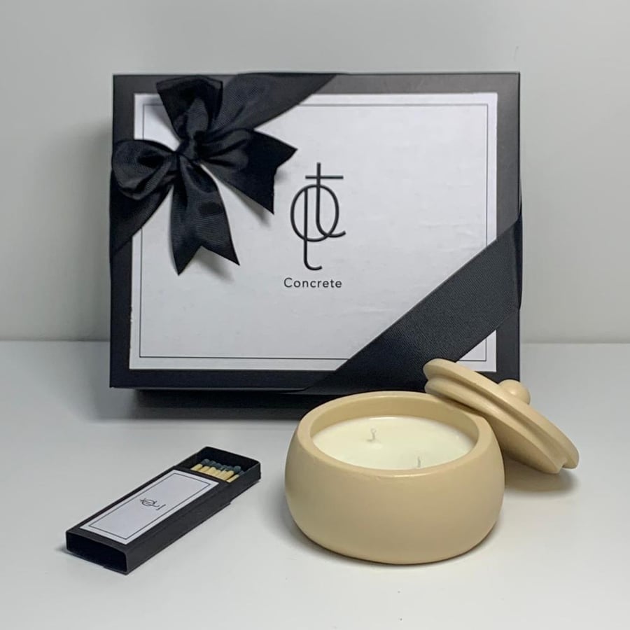 Jasmine scented candle box