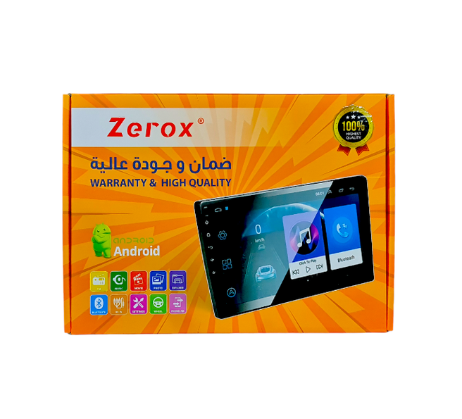 شاشة (S) اندرويد مقاس 10 انش حجم ذاكرة 2-32 - زيروكس ZEROX